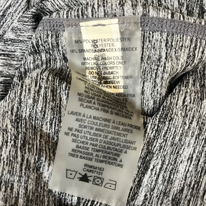 Athletic Dress By Calvin Klein In Grey, Size: M
