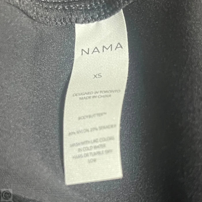 Athletic Jacket By Nama In Black, Size: Xs