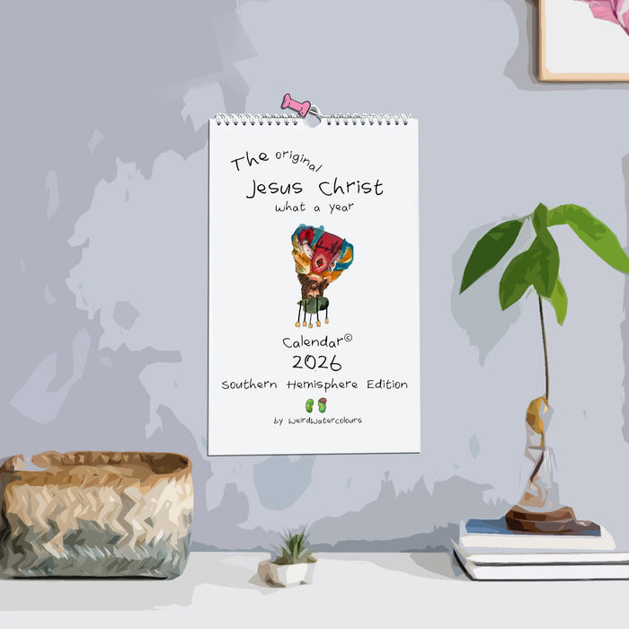 Australia/NZ Edition | Jesus Christ WHAT A YEAR Calendar 2026 ©