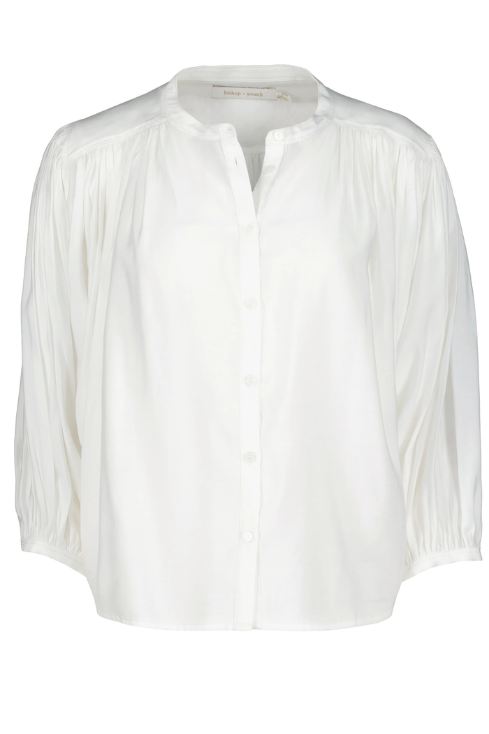 Bella Voile Blouse, White