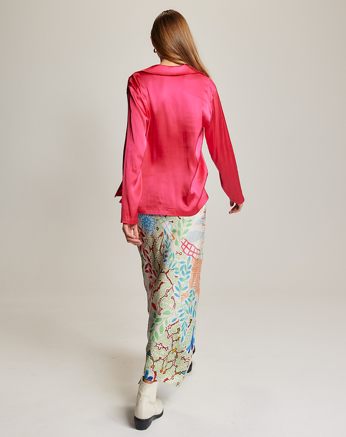 Blakely Shipibo Slip Skirt