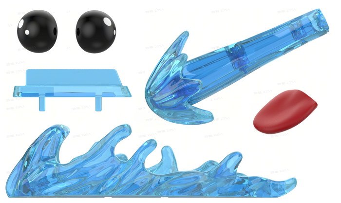 Blokees: Marvel Rivals - Jeff the Land Shark Brick Toy