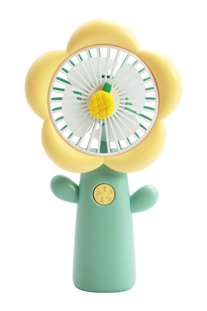 Cap Zone - Flower Petal Fruit Pastel Handheld Electric Fan