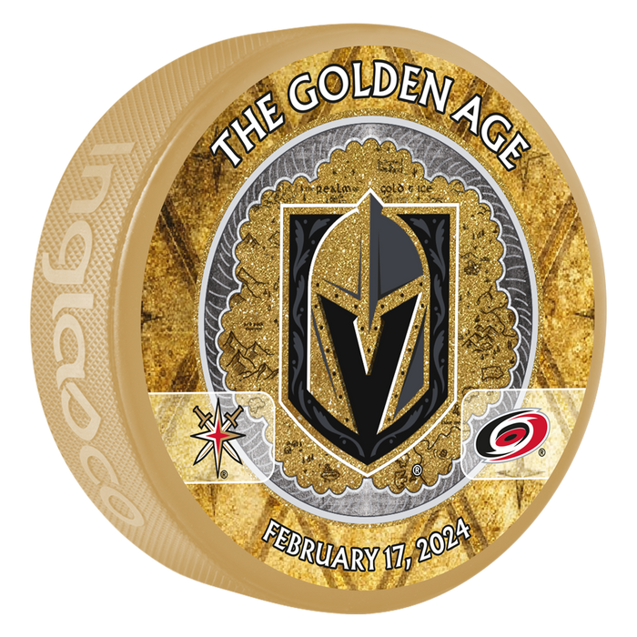 CAR vs. VGK Match-Up Puck - 2/17/2024 - Puck