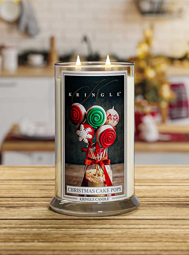 Christmas Cake Pops Large 2-wick - Kringle Candle Company