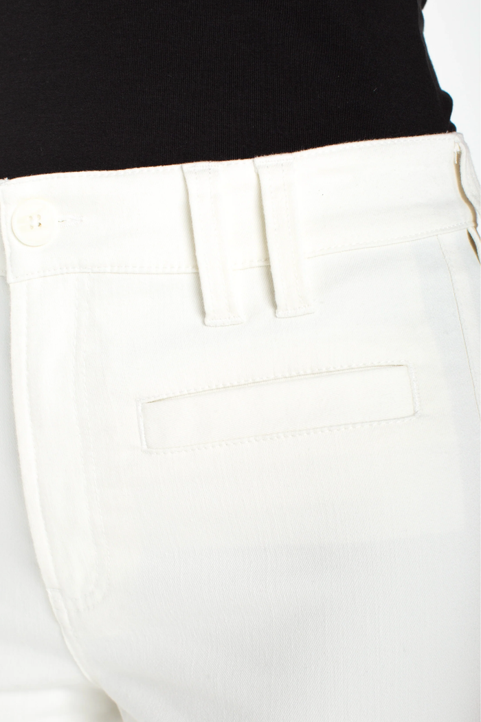 Crop Wide Leg With Welt Pockets