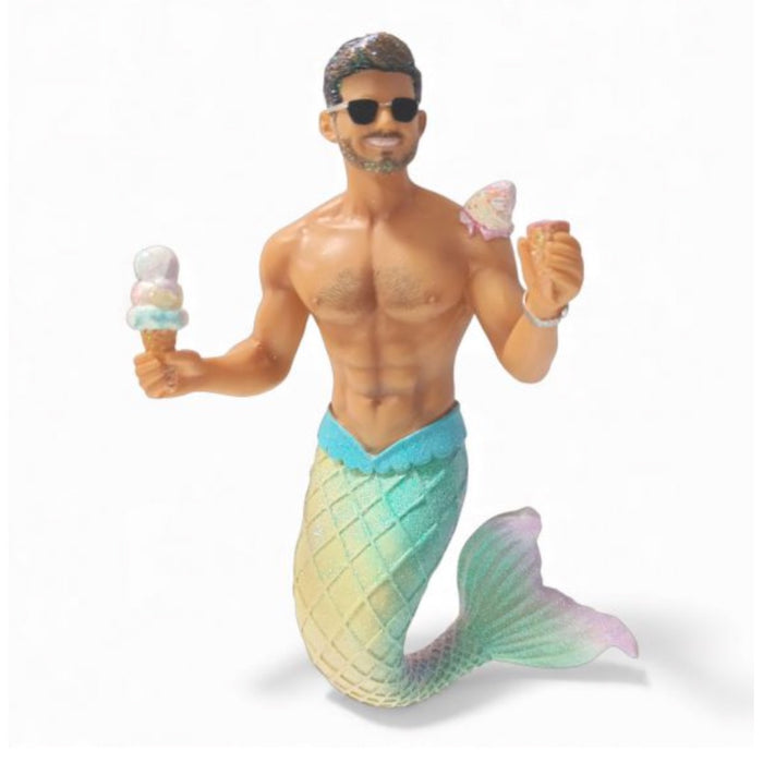 December Diamonds Merman Ornament - Creamtastrophe