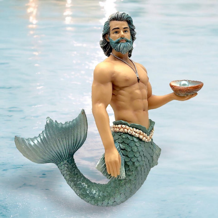 December Diamonds Merman Ornament - Pearl Collector