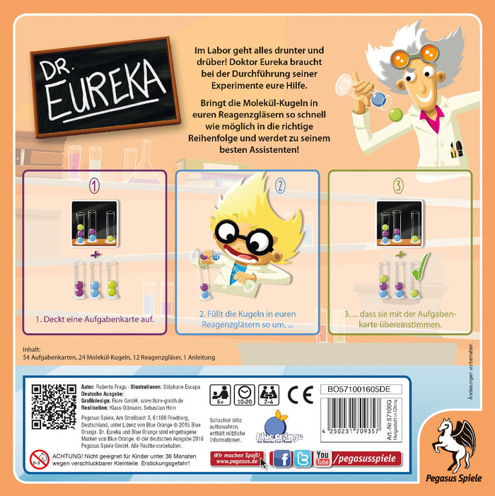 Dr. Eureka - Rasantes Logikspiel ab dem Grundschulalter