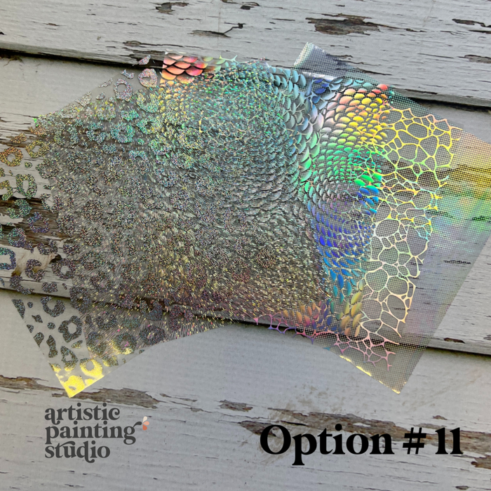 Option #11 Foils / Yes - 6.5 oz Can / Yes - 12-inches x 3 Feet