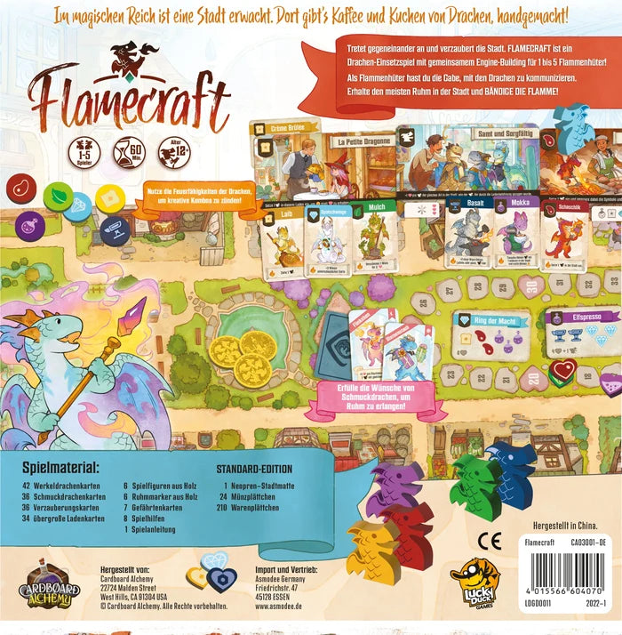Flamecraft - Bezauberndes gehobenes Familienspiel