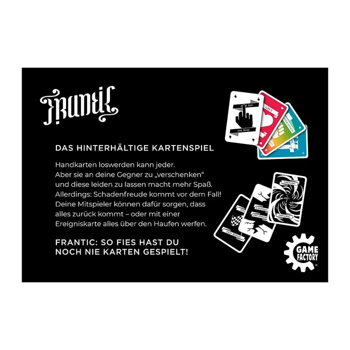Frantic - Das hinterhältige Kartenspiel