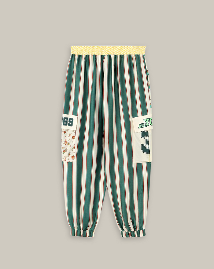 Gianna Sporty Jade Cargo Pants