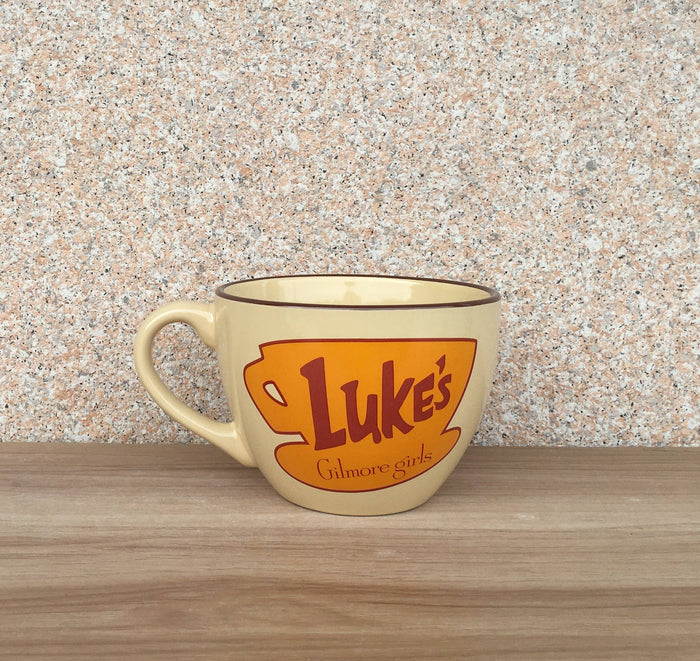 Gilmore Girls Lukes Logo 22oz Oversized Ceramic Teacup