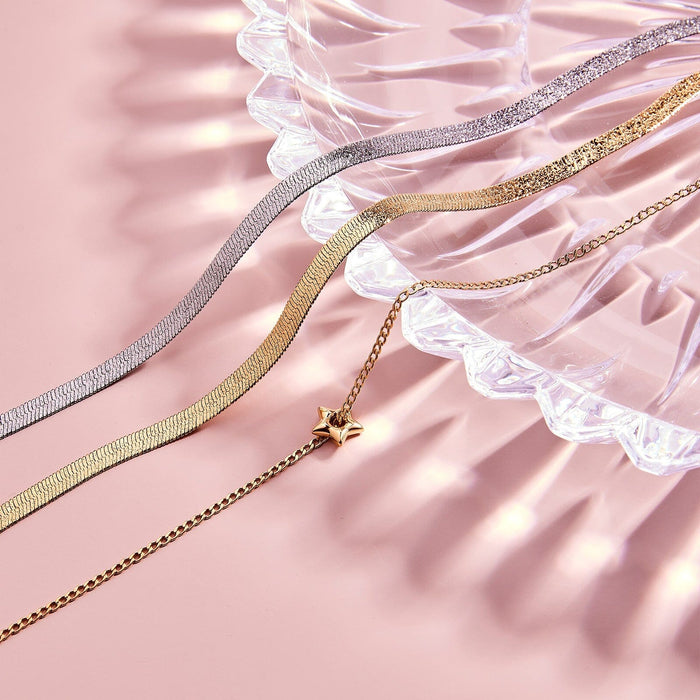 Herringbone Chain Necklace