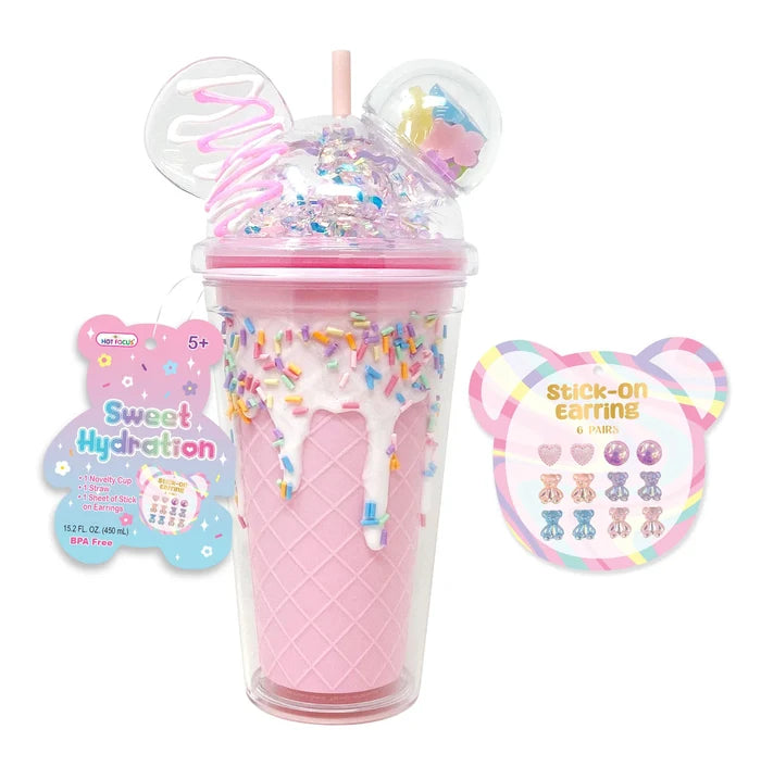 Hot Focus - Sweet Hydration, Gummy Bear 15.2 oz Plastic Tumbler