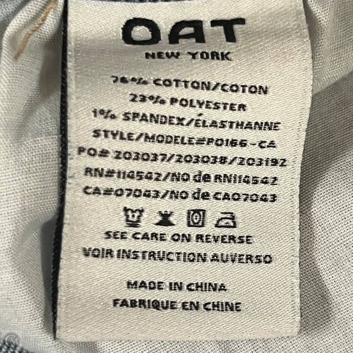 Jeans Straight By Oat In Blue Denim, Size: 6