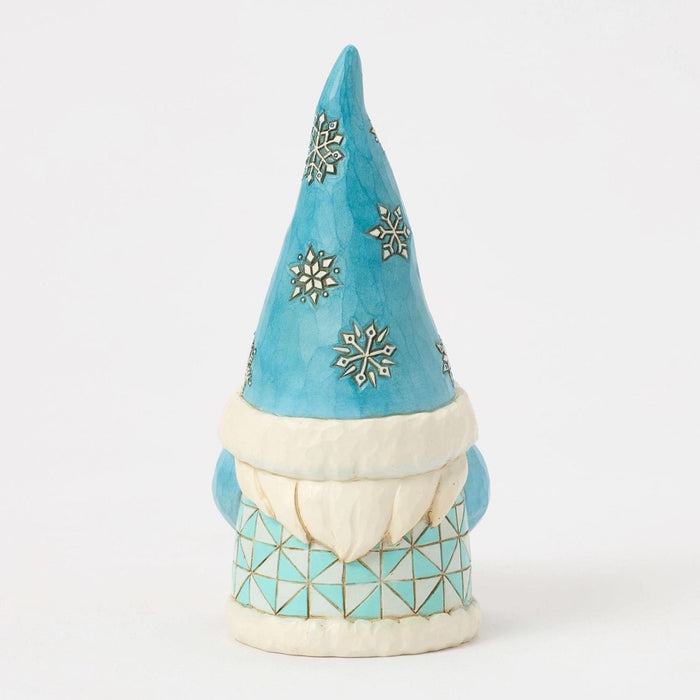 Jim Shore Holiday Gnome With Mini Globe Figurine