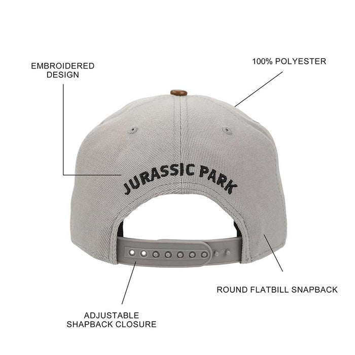 Jurassic Park - Flat Bill Snapback