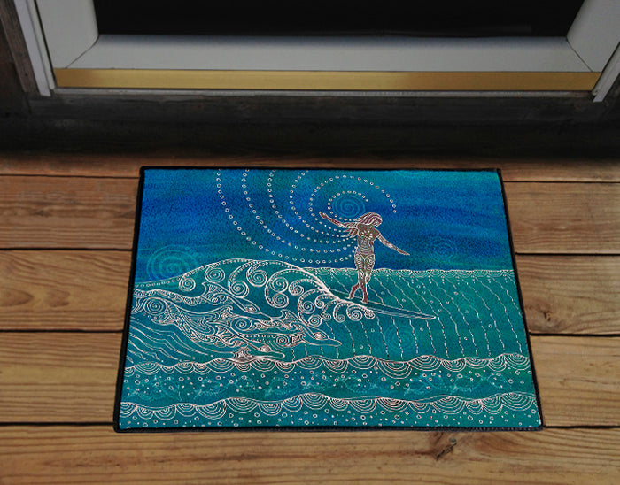 Lady Slider Door Mat