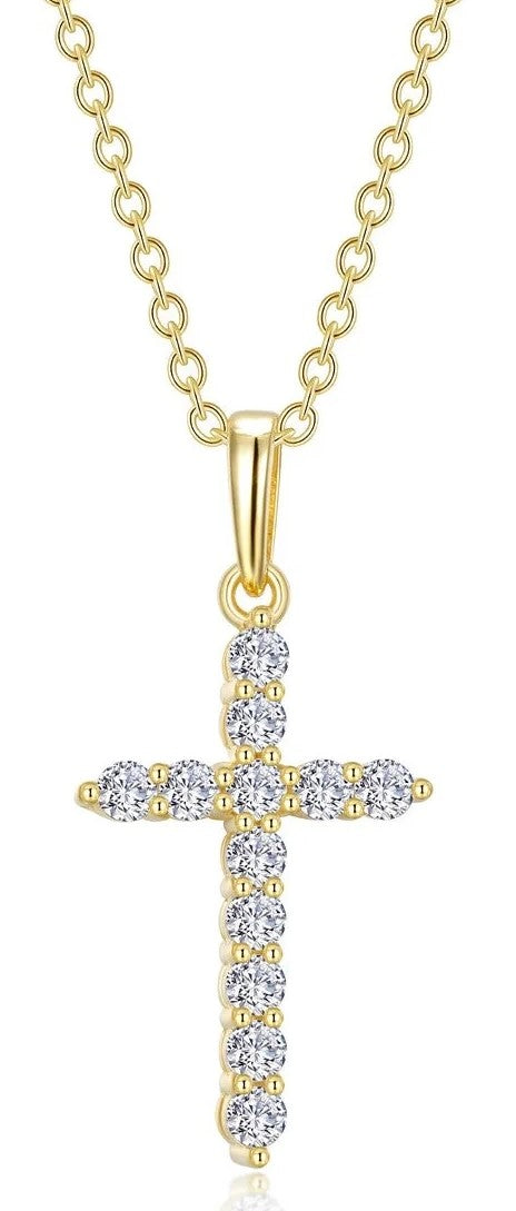 LaFonn 0.36 CTW Cross Pendant Necklace (101779)