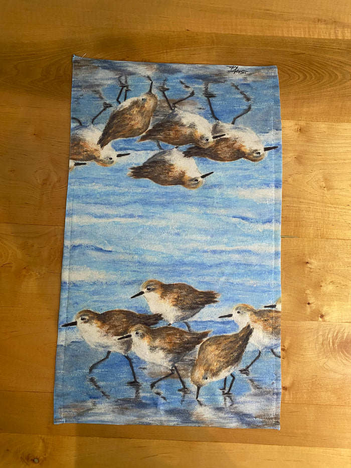 Morning Run Hand Towel