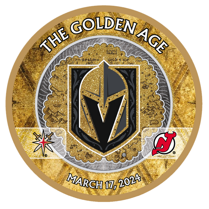 NJD vs. VGK Match-Up Puck 3/17/2024 - Puck
