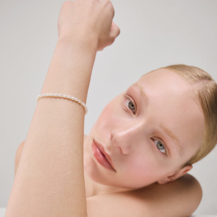 Pearl Armkette Gold