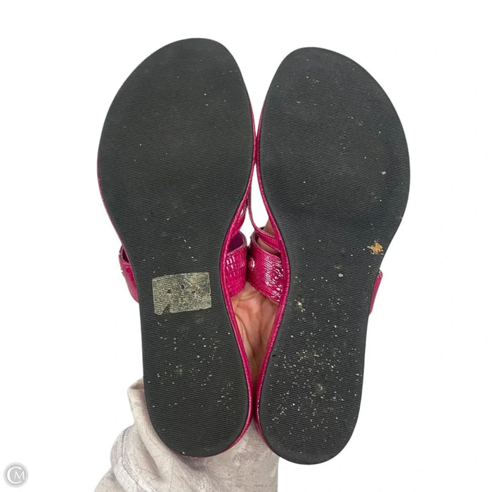 Sandals Flip Flops By White House Black Market In Pink, Size: 6