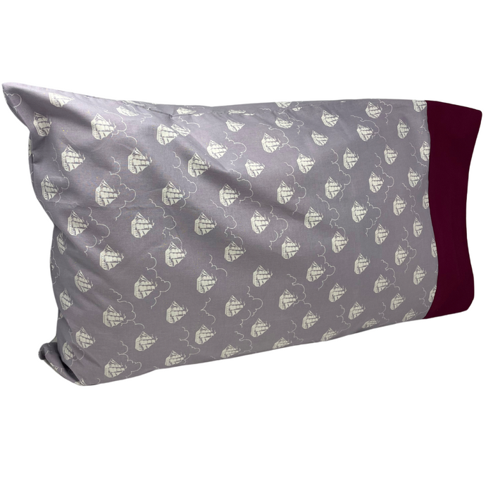 Spruce up your bedroom with a comfy, cozy pillowcase. These superior pillowcases make for a surprisingly swell present! Crafted in Washburn, Wisconsin on the banks of Lake Superior, these are made of 100% cotton and come in a lovely single package. Standard size 20" x 30" Material: 100% cotton