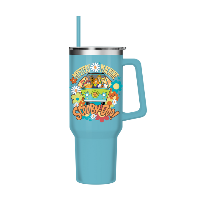 Silver Buffalo Scooby Doo 40oz Stainless Steel Tumbler w/ Handle