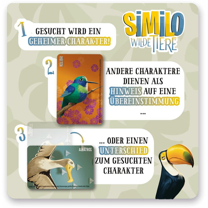Similo: Wilde Tiere - Noch mehr Tiere zum Vergleichen