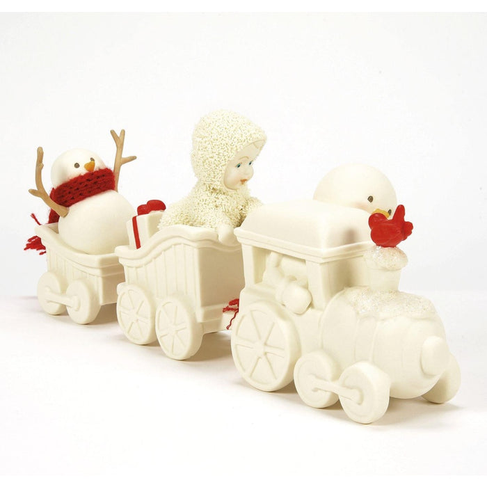 Snowbabies Snowbaby Train Figurine