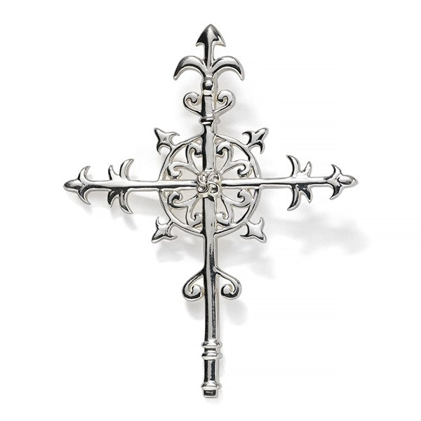 Southern Gates Iris Cross Pendant (101007)