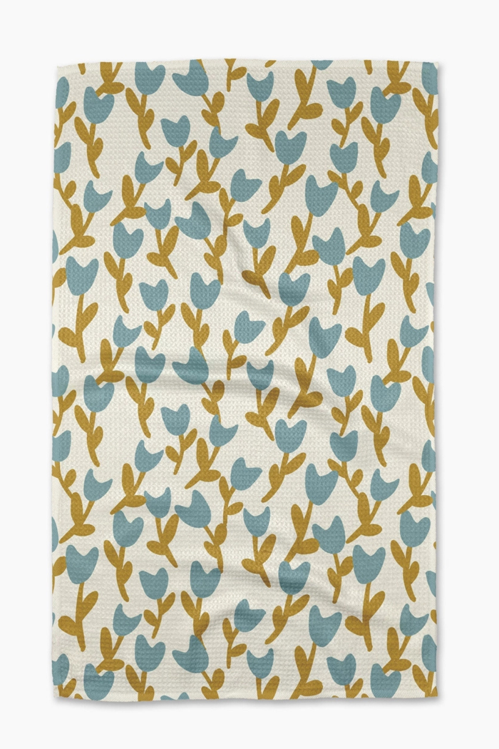 Tulip Garden Tea Towel