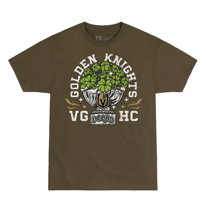 Vegas Golden Knights Shamrock Cup Tee - Shirt