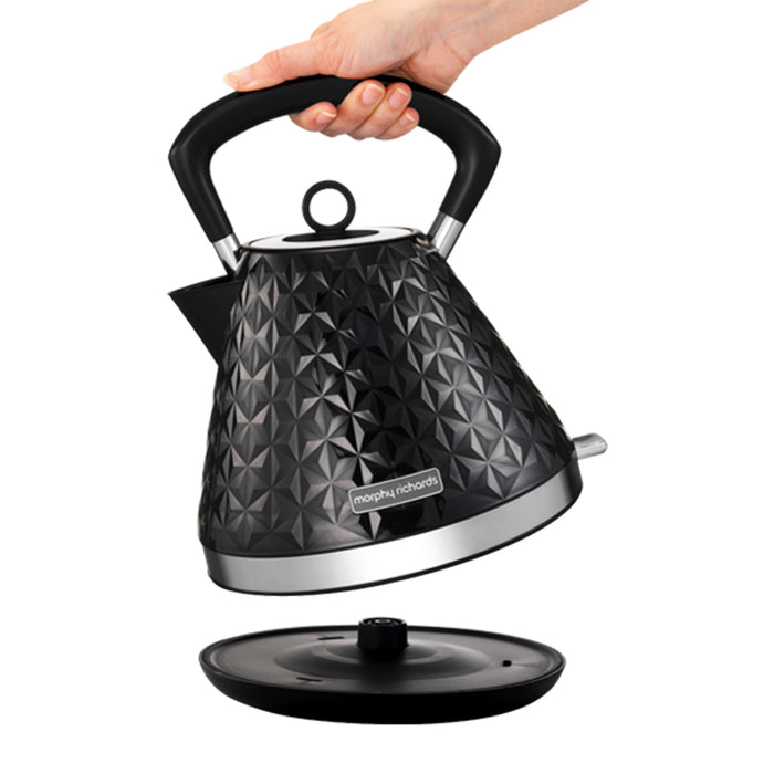 Venture 1.5L Pyramid Kettle - Black