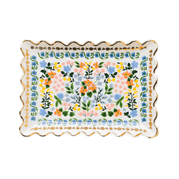 Rifle Paper Co. Gifts Wildwood Catchall Porcelain Tray