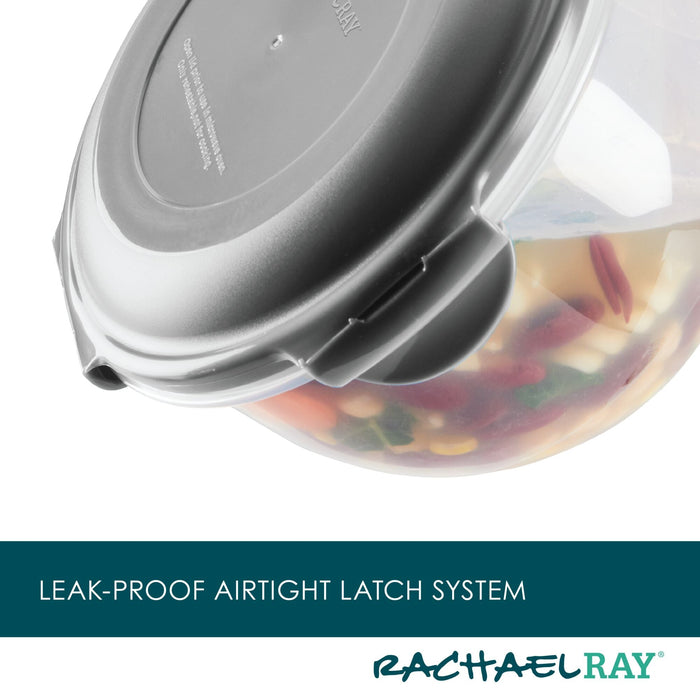 10-Piece Nestable Food Storage Containers | Gray