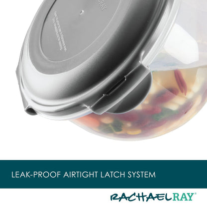 10-Piece Nestable Food Storage Containers | Gray