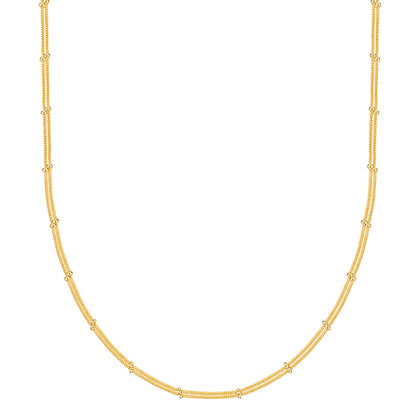 2-reihige Kette gold