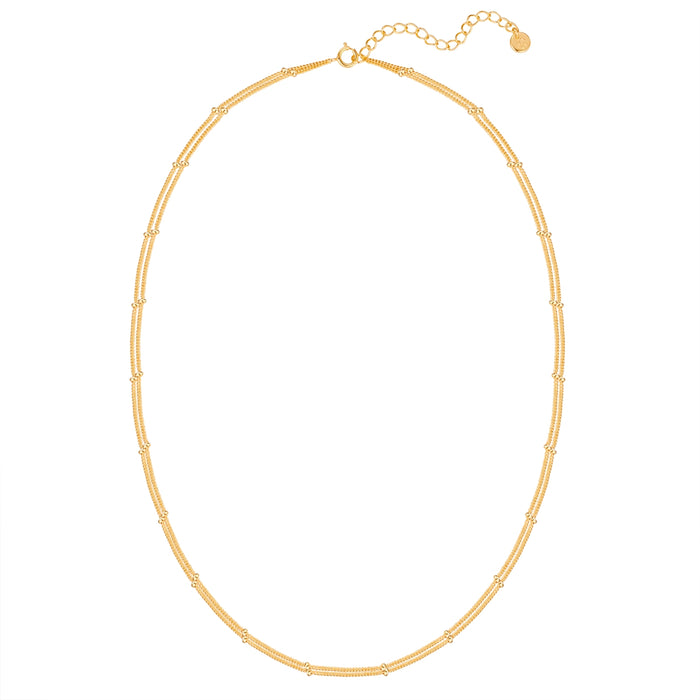 2-reihige Kette gold
