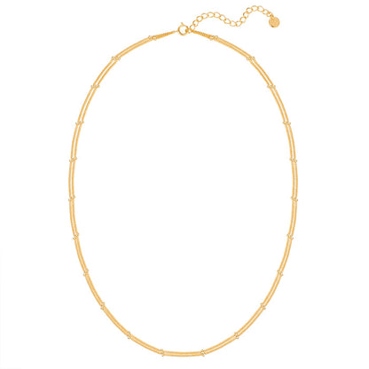 2-reihige Kette gold