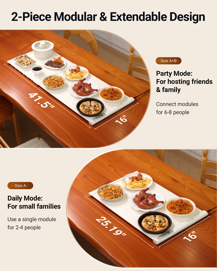 42"x16" Warming Mat for Food