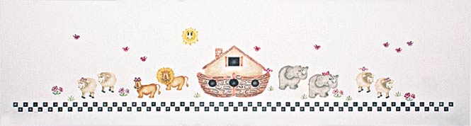 #800 Noah's Ark & Co. Stencil