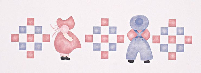 #811 Country Quilt Stencil