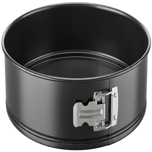 9" Nonstick Springform Cake Pan, Easy Release, Carbon Steel, Black