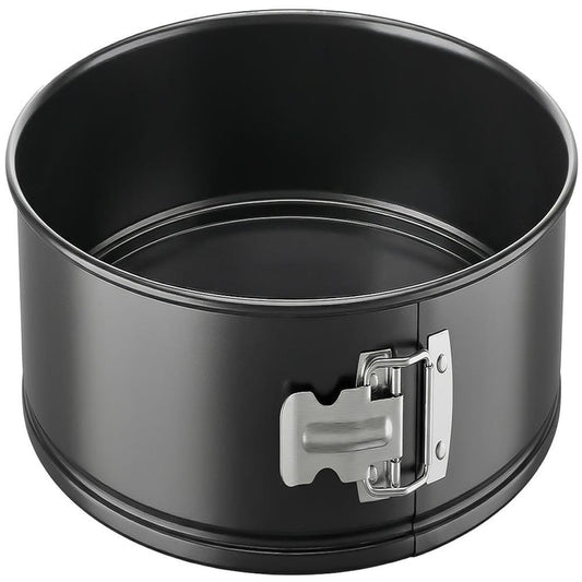 9" Nonstick Springform Cake Pan, Easy Release, Carbon Steel, Black