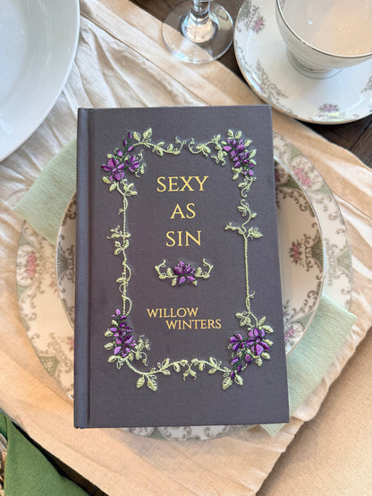 Sexy as Sin Special Edition Embroidered Hardback