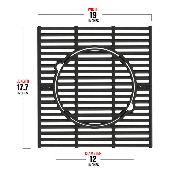 A104 Multifunction Cast Iron Grate